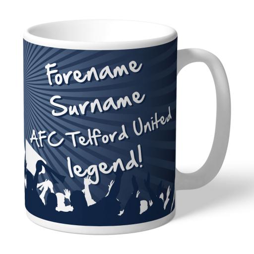 AFC Telford United Legend Mug