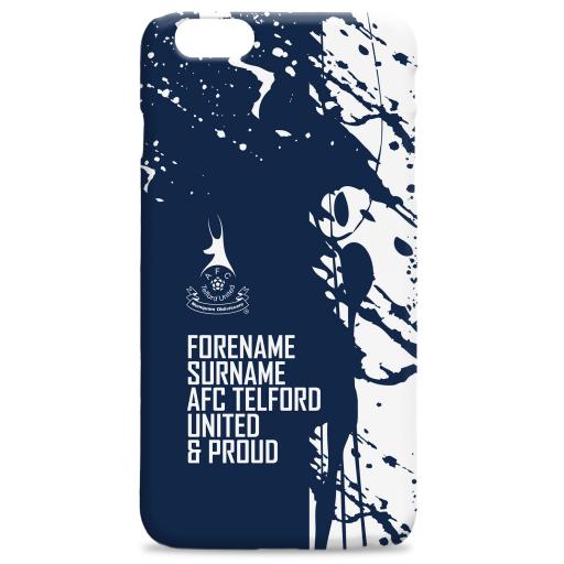 AFC Telford United Proud Hard Back Phone Case