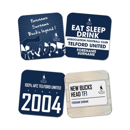 AFC Telford United Coasters